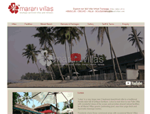 Tablet Screenshot of mararivillas.com